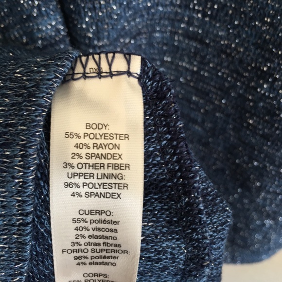 NEW Chico's Detachable Shine Cowl Neck Sweater (BB) - Picture 7 of 8